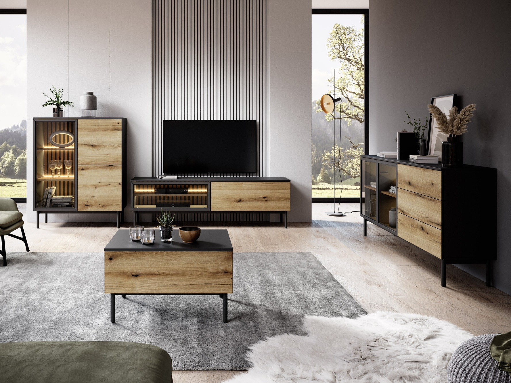 TV komoda Livmave 104