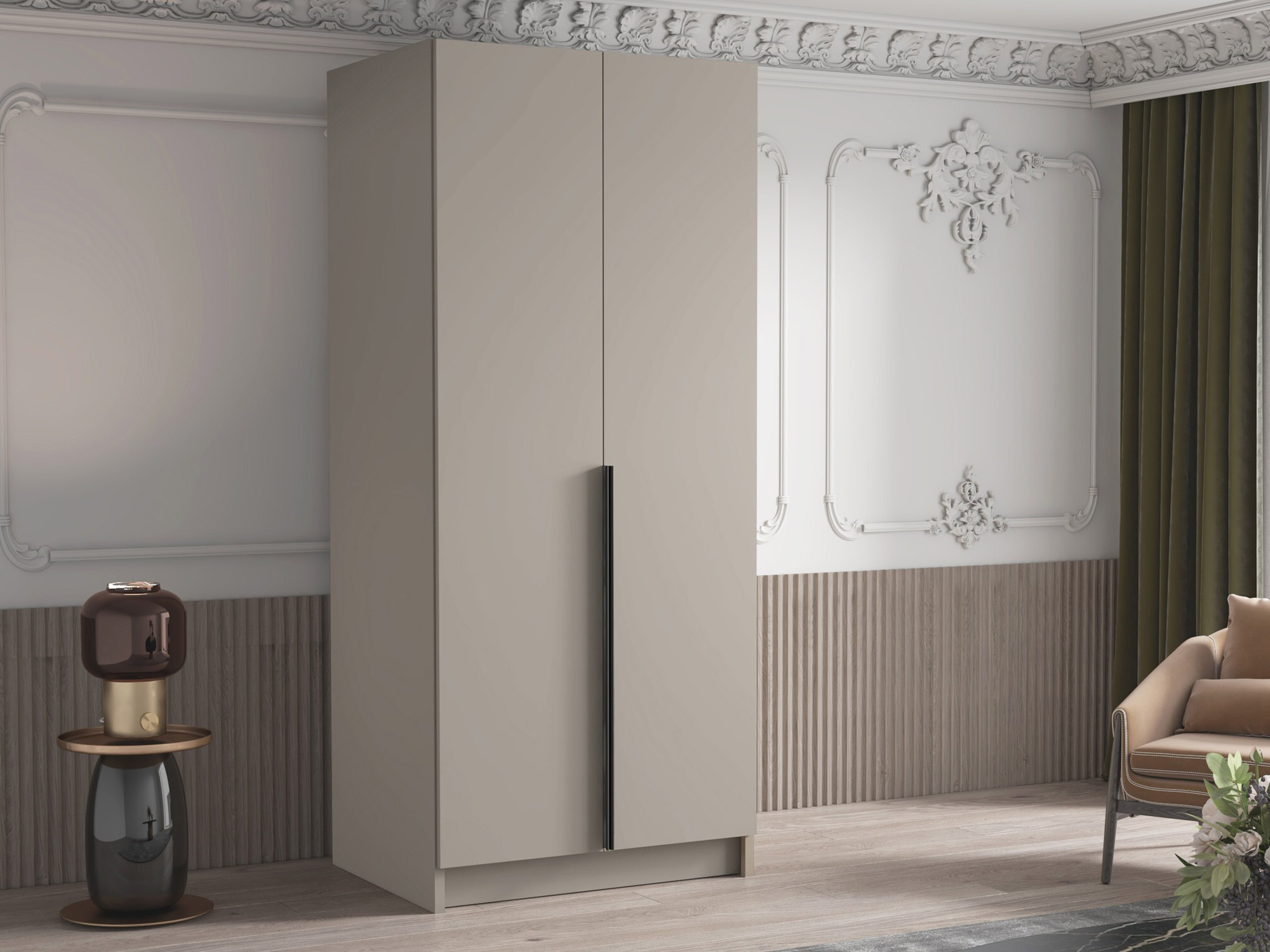 Ormar Closico 195 (Kašmir + Crno)