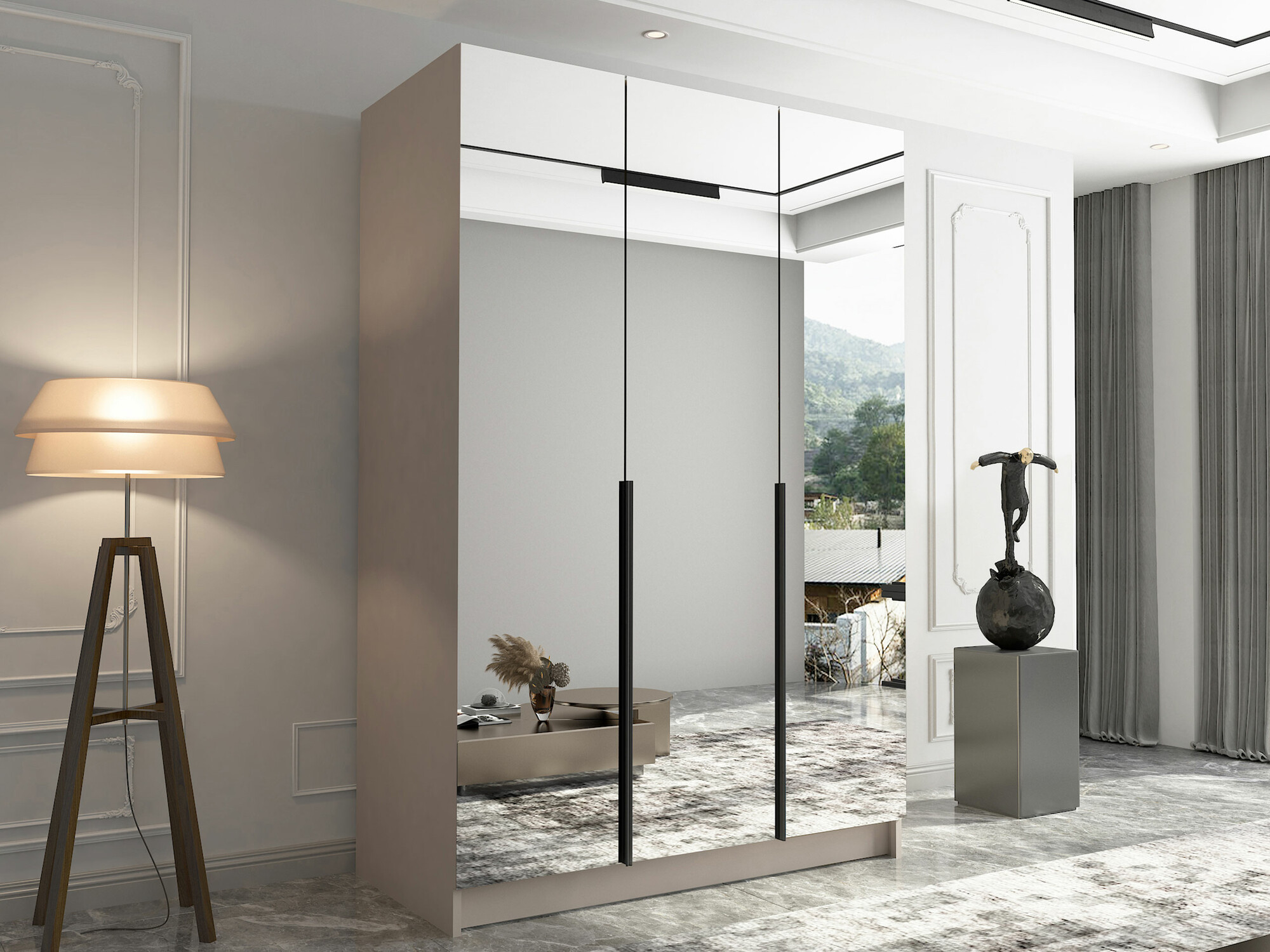 Ormar Closico 196 (Kašmir + Crno)