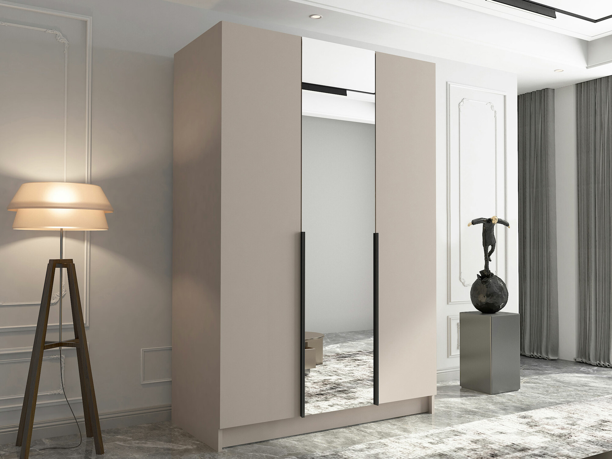 Ormar Closico 197 (Kašmir + Crno)