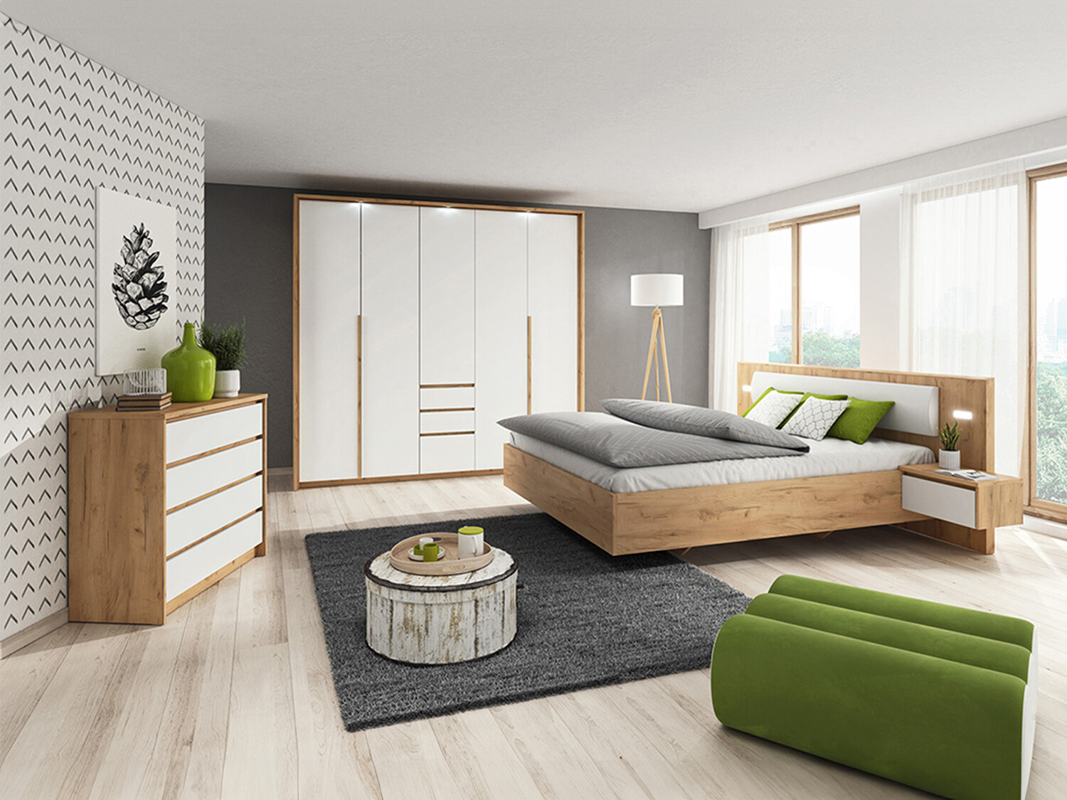 Set spavaća soba Evarenoi 104