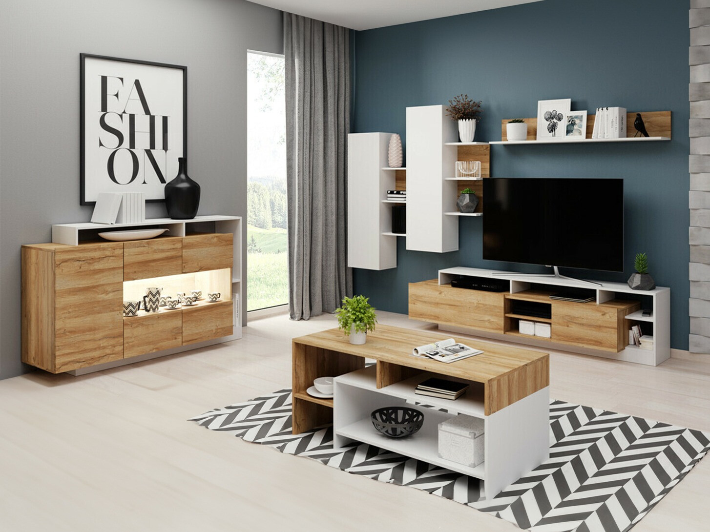 Set za dnevnu sobu Fivfivi 103