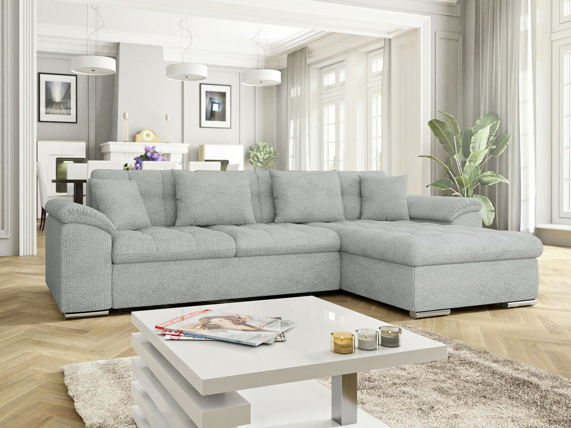 Ugaona sofa Comfivo 181 (Fragola 90)