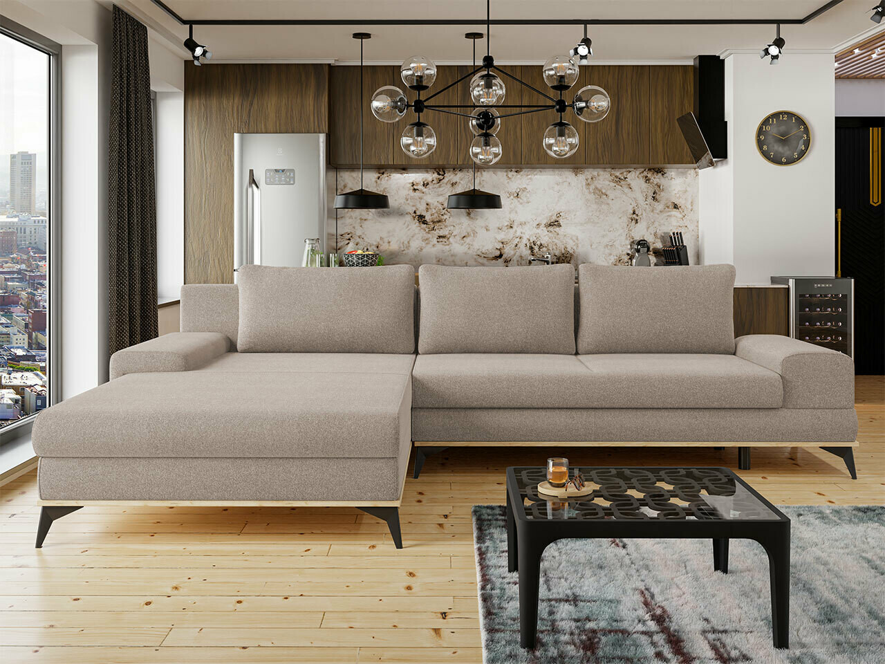 Ugaona sofa Lincoln 136 (Soro 13)