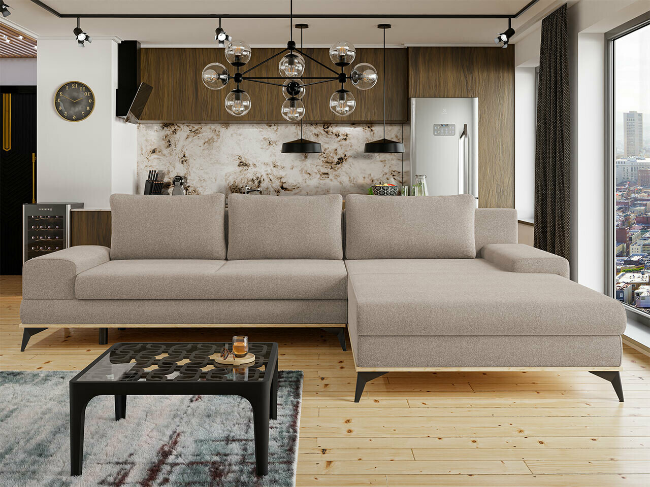 Ugaona sofa Lincoln 136 (Soro 13)