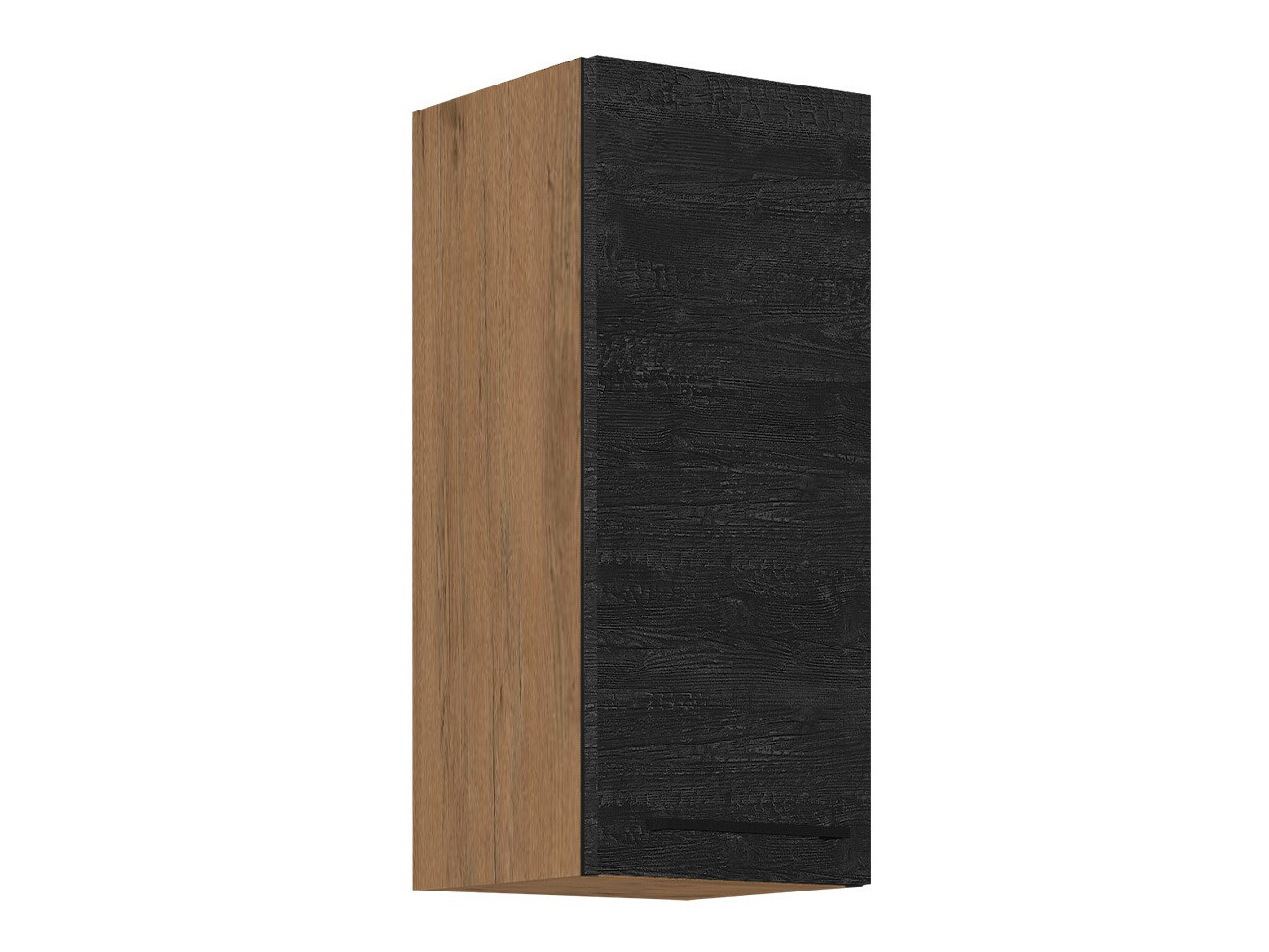 Modularni zidni ormar Wood Dark 134
