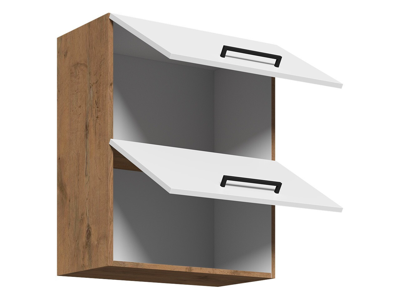 Modularni zidni ormarić Wood Dark 135