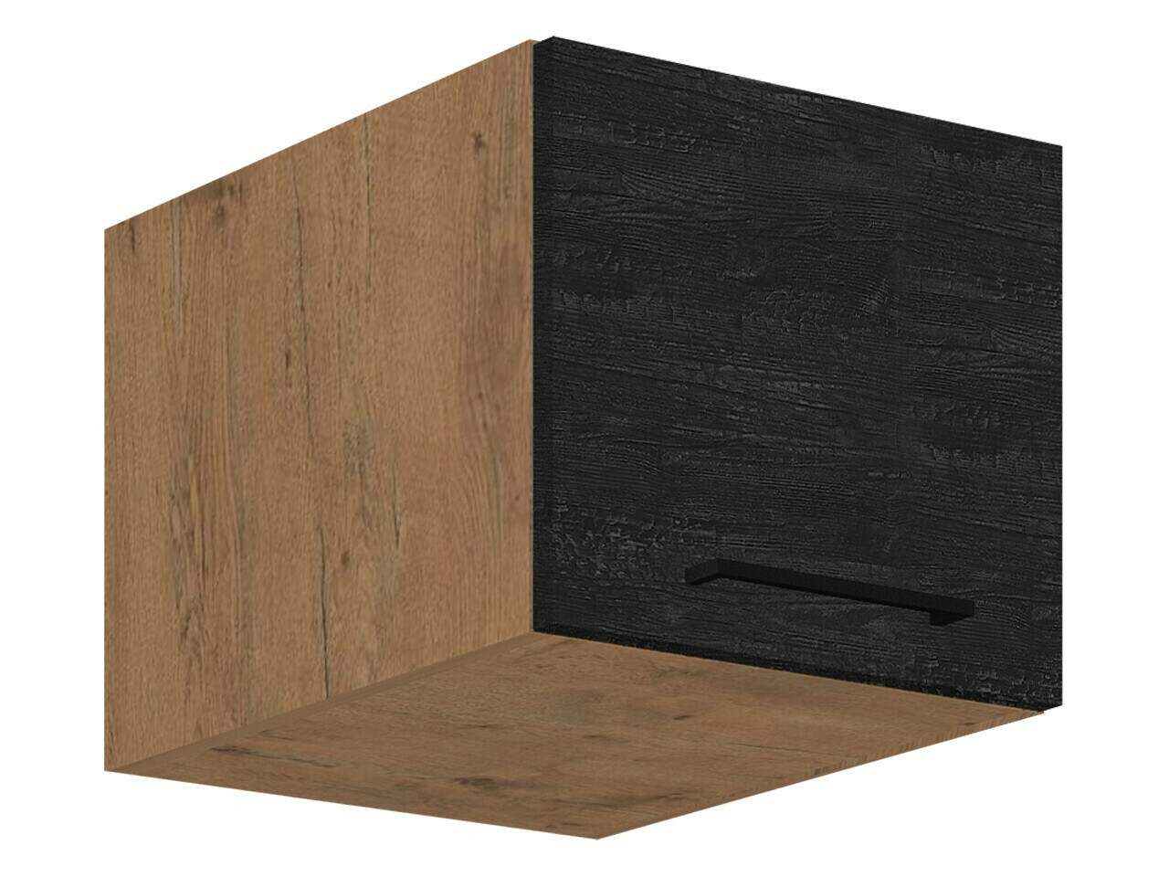 Modularni zidni ormarić Wood Dark 137