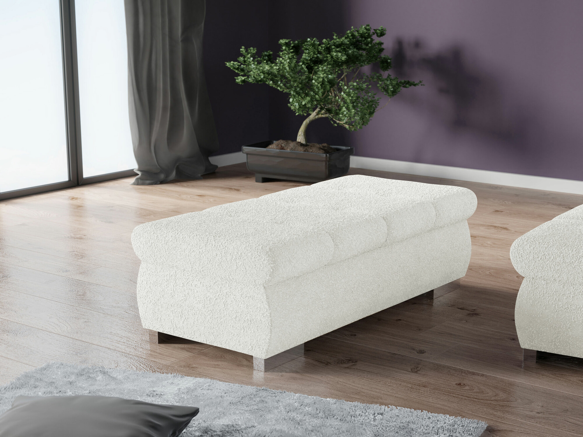 Tapacirana klupa Comfivo 123 (Baloo 2073)