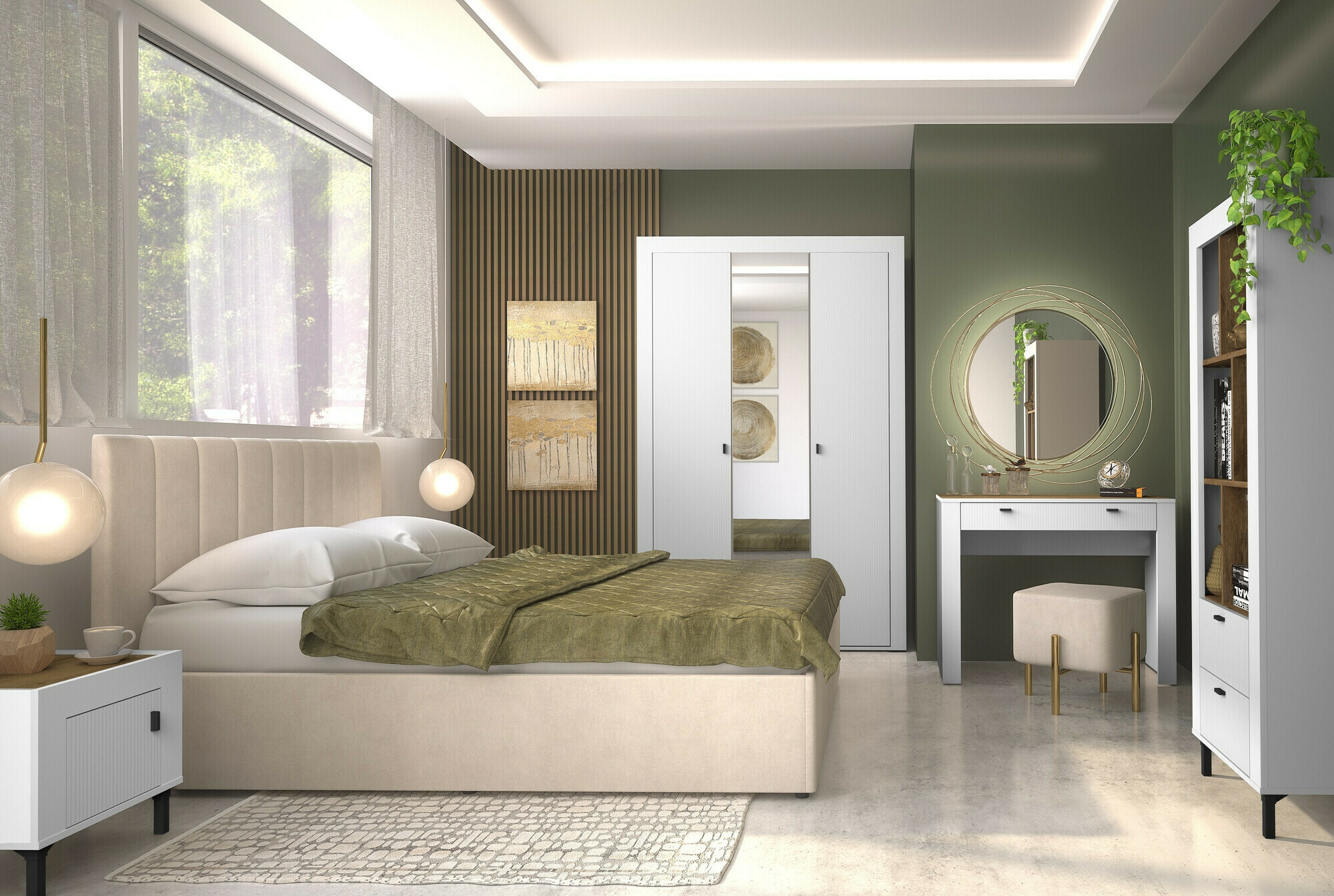 Ormar Mormavu 101 (Mat belo)