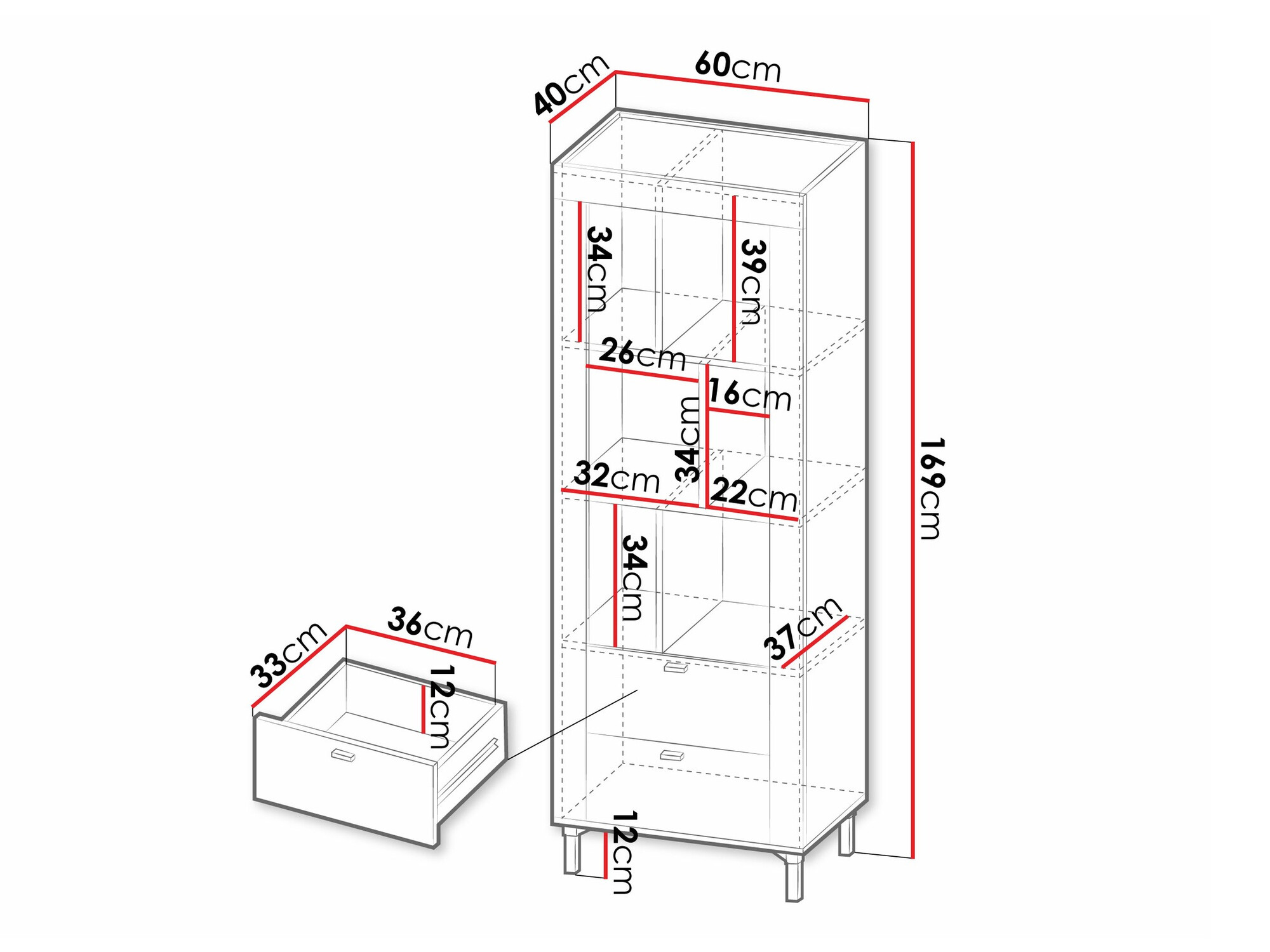 Polica Mormavu 102 (Mat belo)
