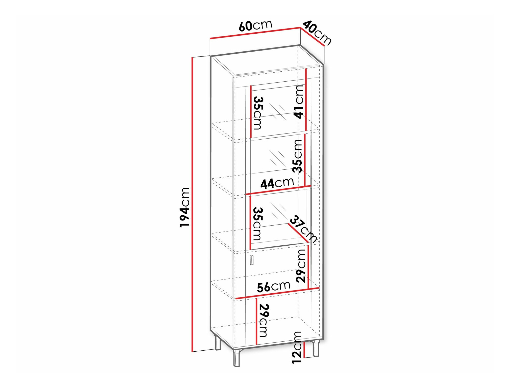 Polica Mormavu 104 (Mat belo)