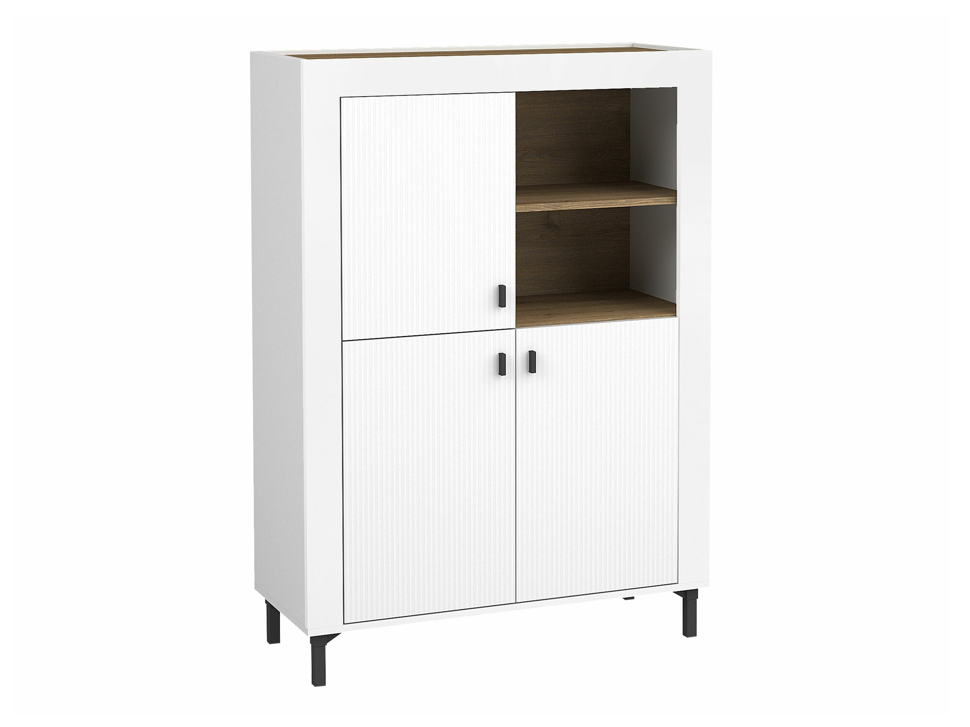 Polica Mormavu 105 (Mat belo)