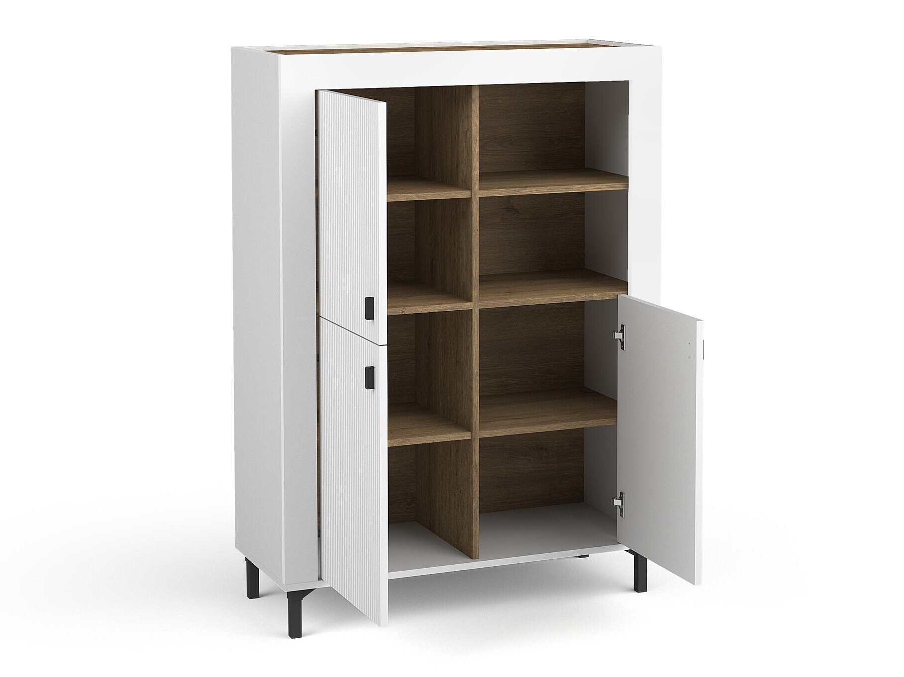 Polica Mormavu 105 (Mat belo)