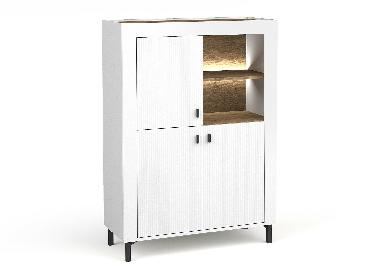 Polica Mormavu 105 (Mat belo)