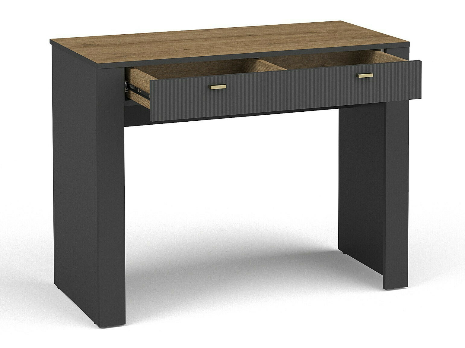 Set spavaća soba Mormavu 112 (Mat crna + Bež)