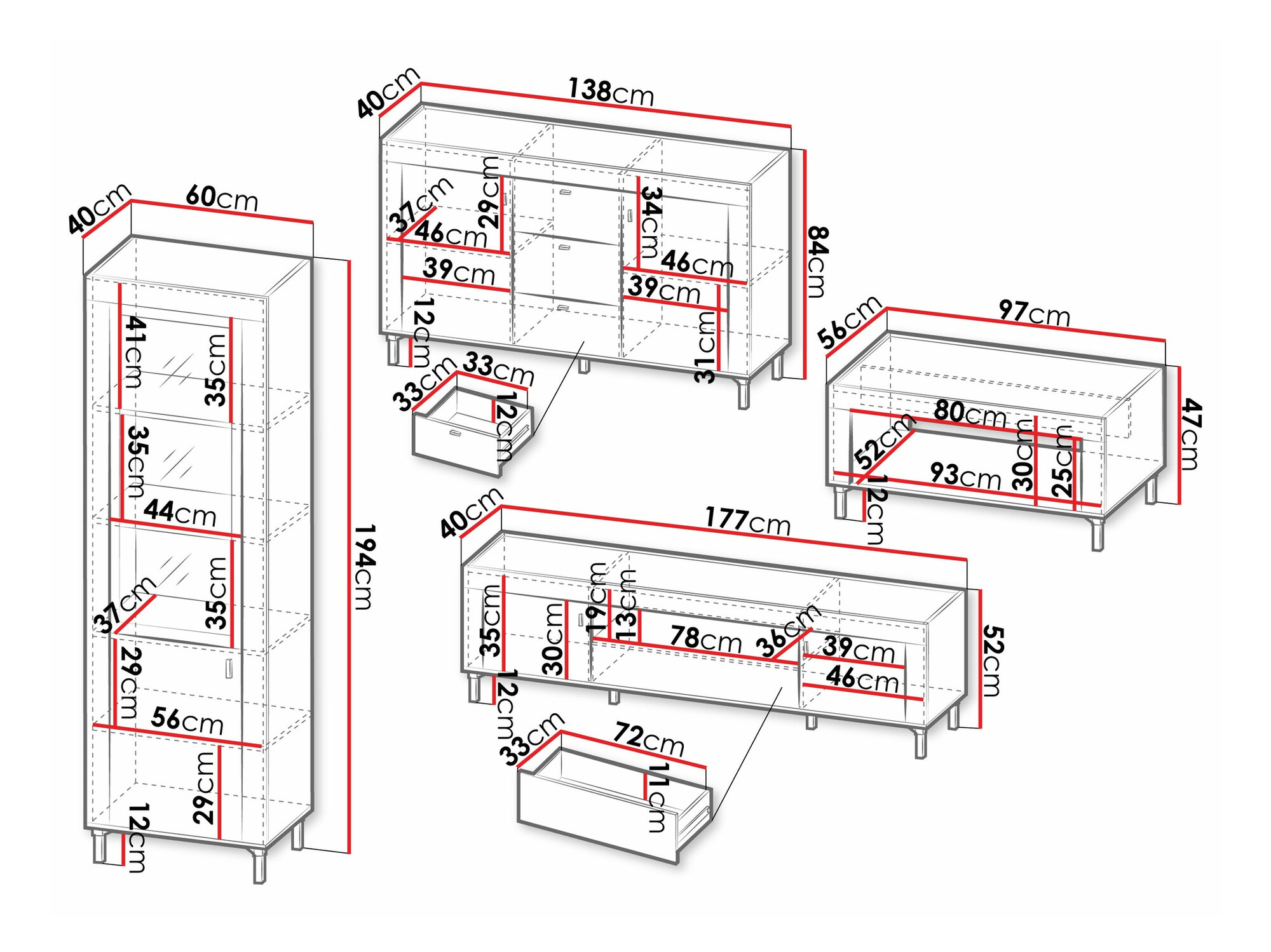 Set za dnevnu sobu Mormavu 114 (Kašmir)