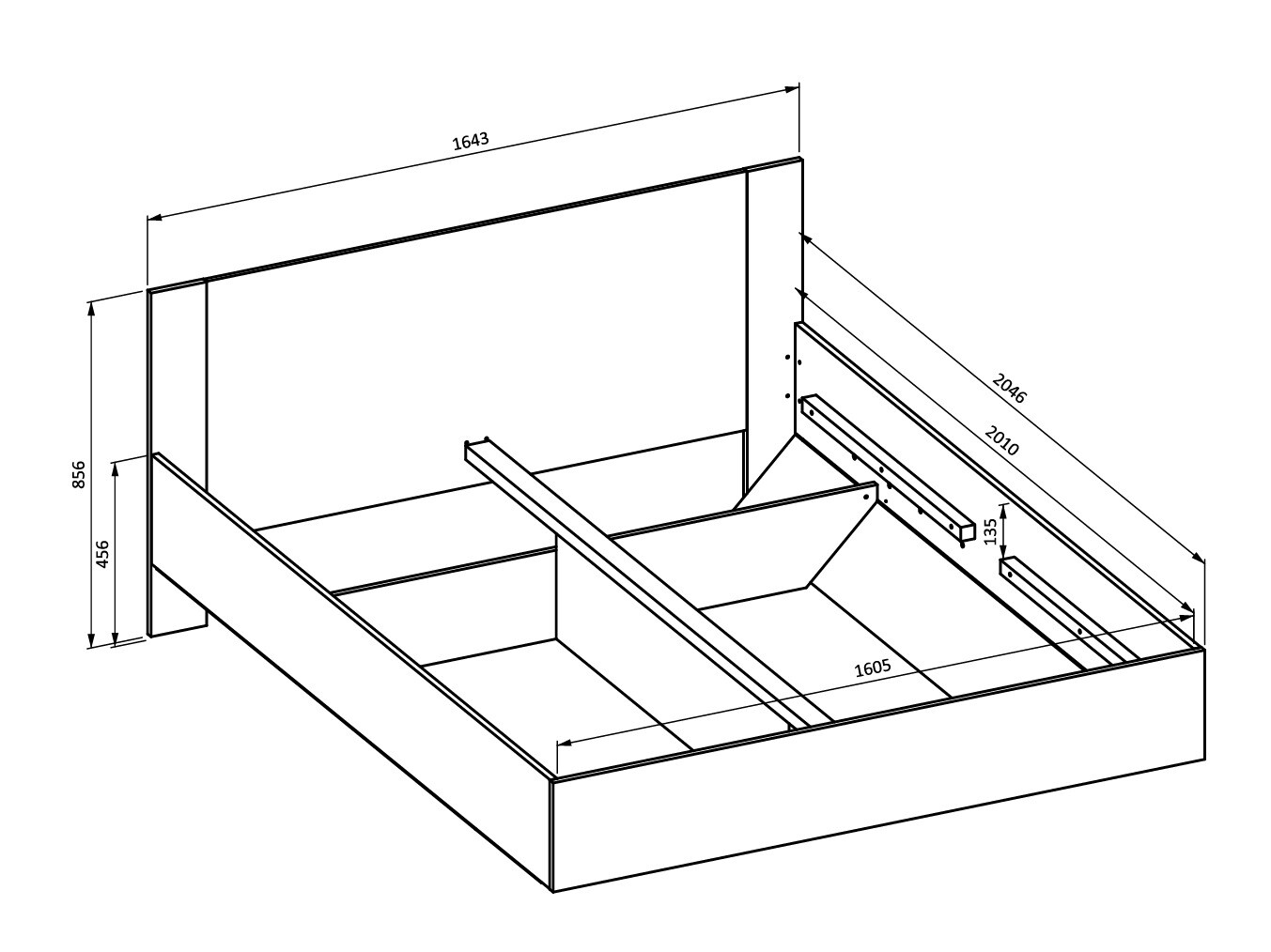 Krevet Mirsevi 106 (160 x 200 cm)
