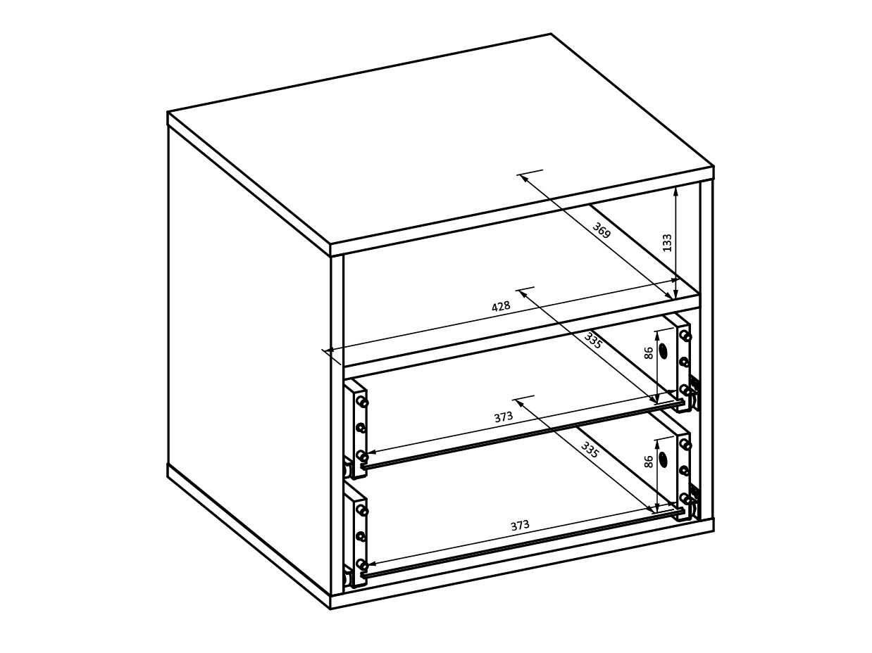 Noćni ormarić Mirsevi 104
