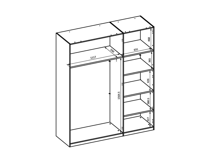 Ormar Mirsevi 102 (Dostupno)