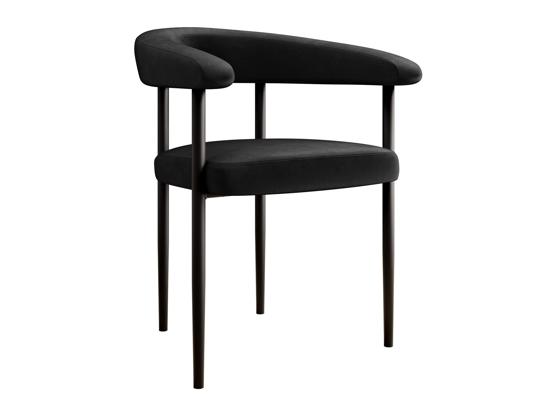 Stolica Jackson 110 (Crno + Magic Velvet 2219)