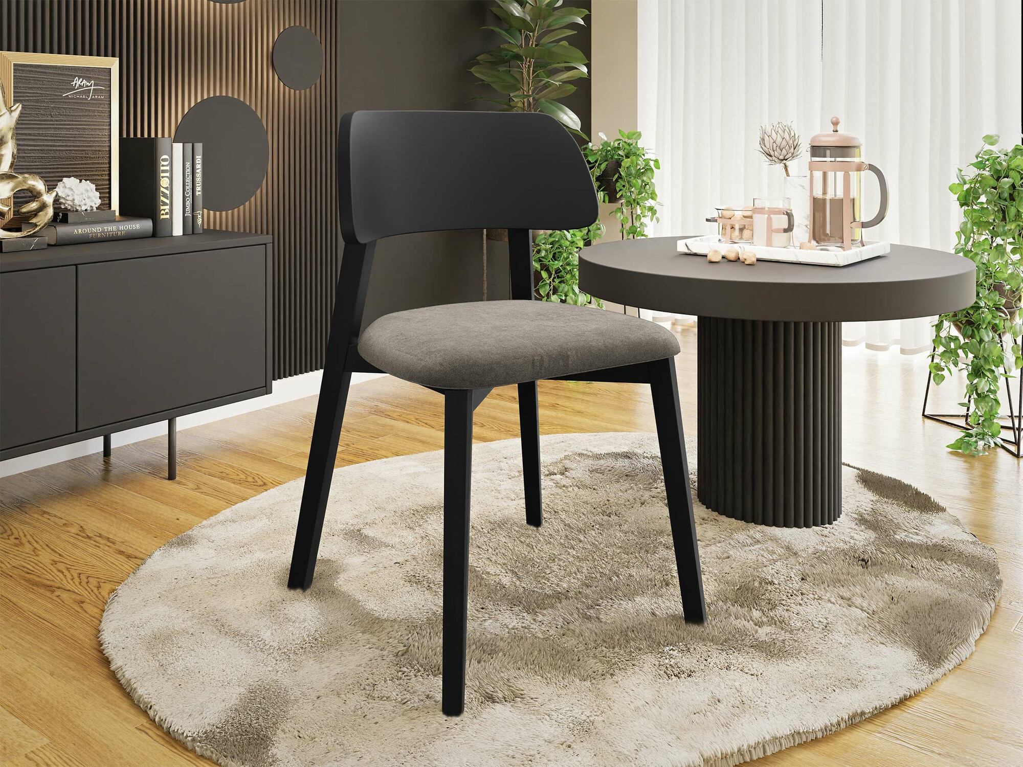 Stolica Jackson 112 (Crno)