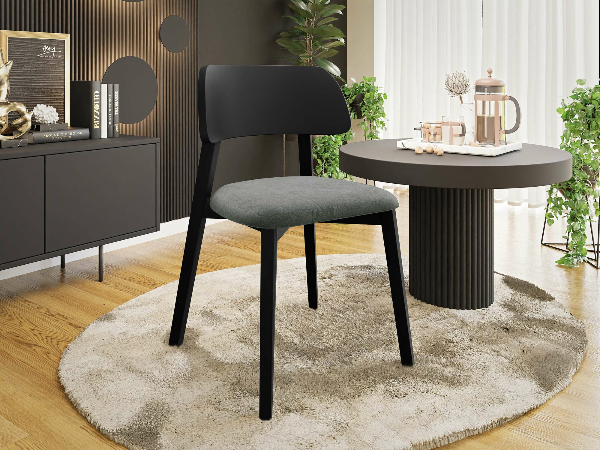 Stolica Jackson 112 (Crno)