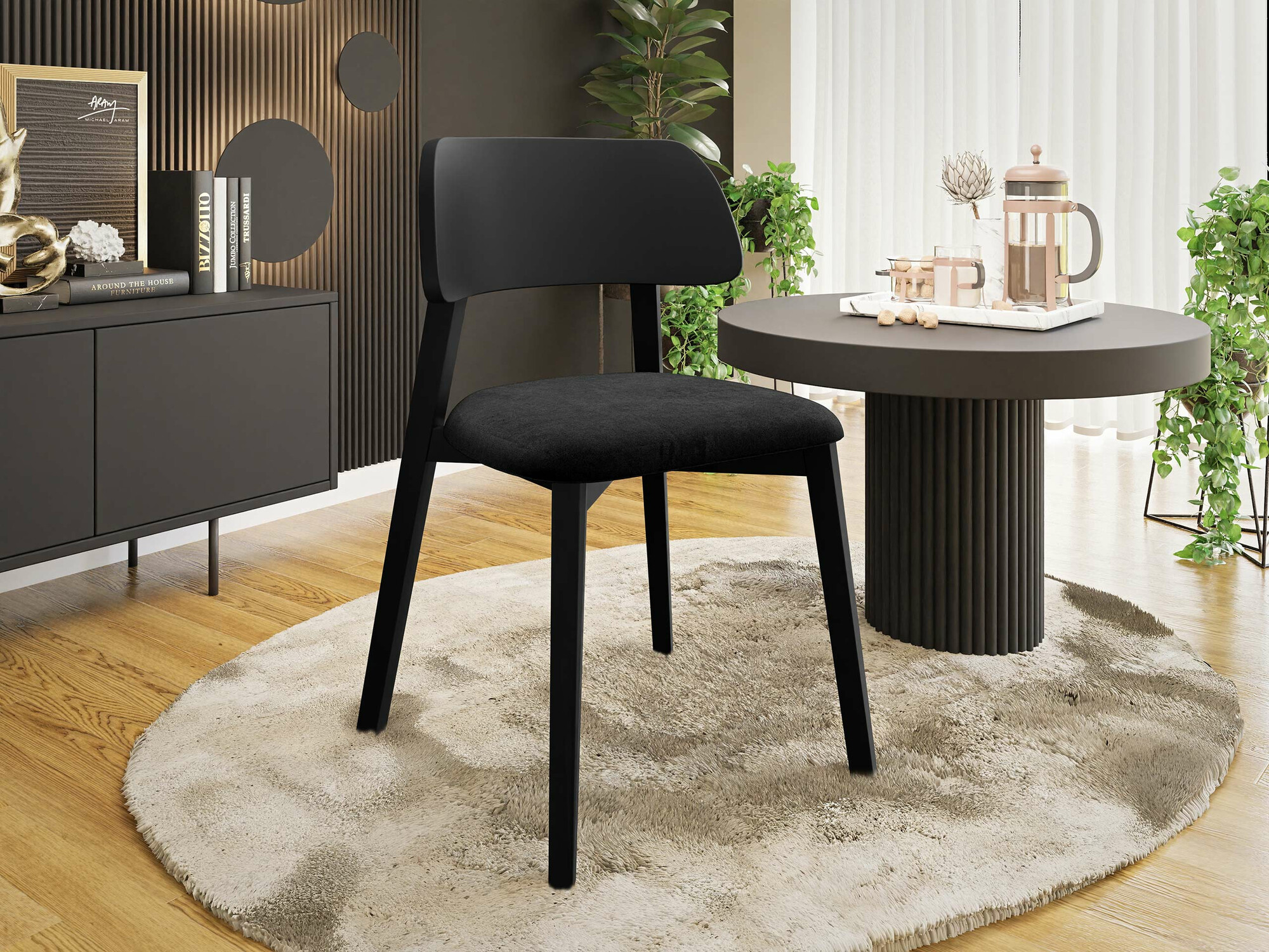 Stolica Jackson 112 (Crno)