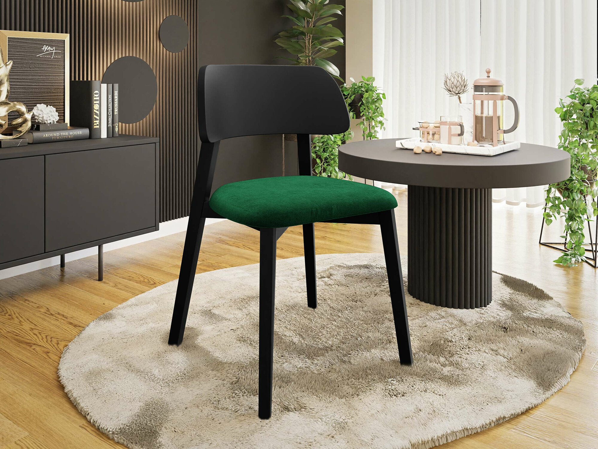 Stolica Jackson 112 (Crno)