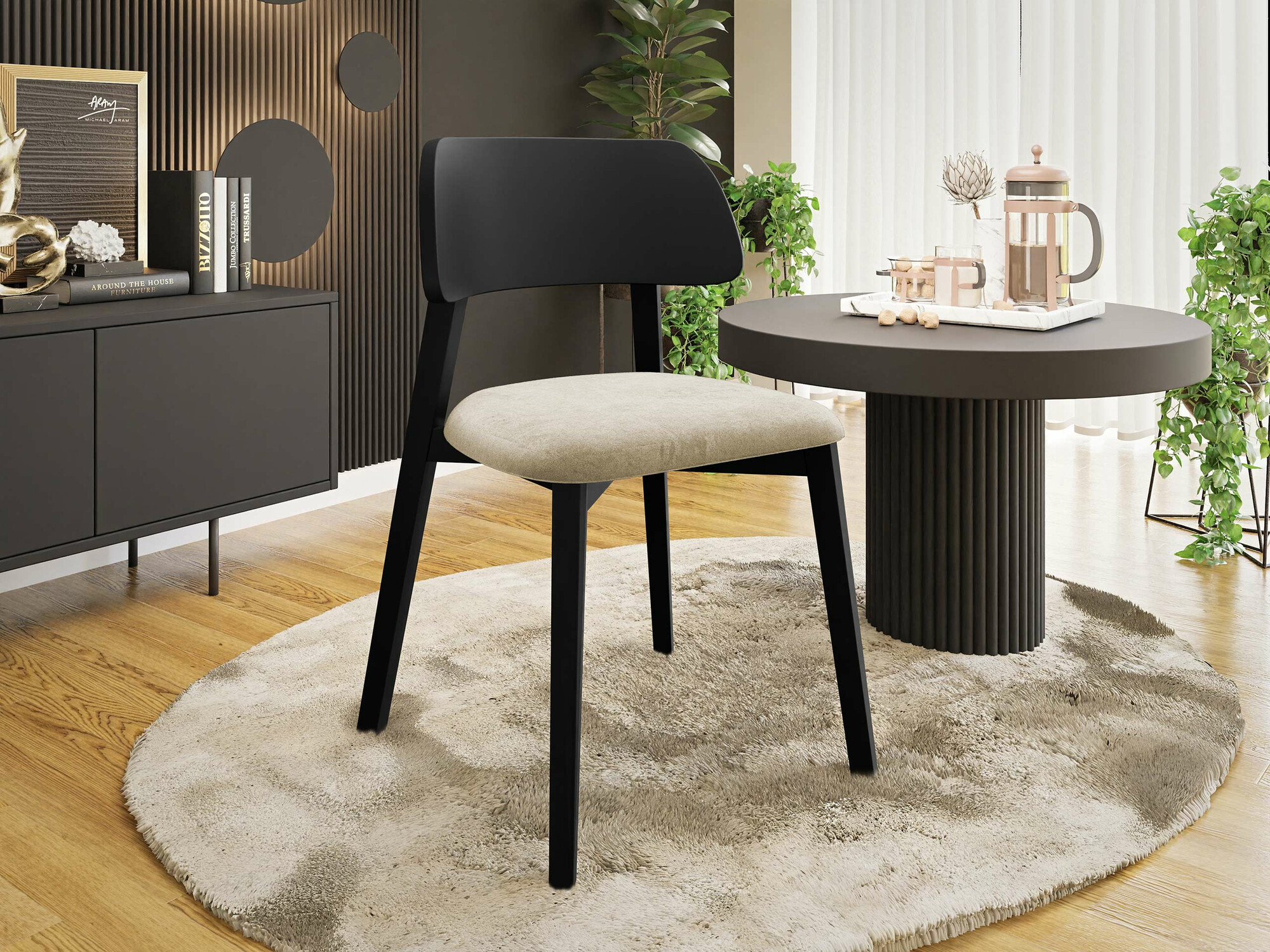 Stolica Jackson 112 (Crno)