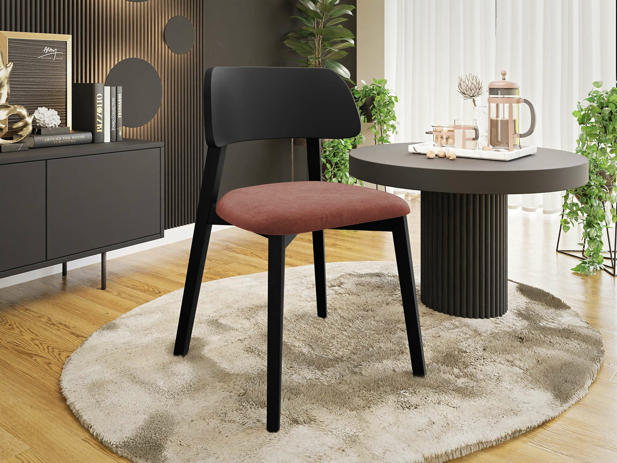 Stolica Jackson 112 (Crno)