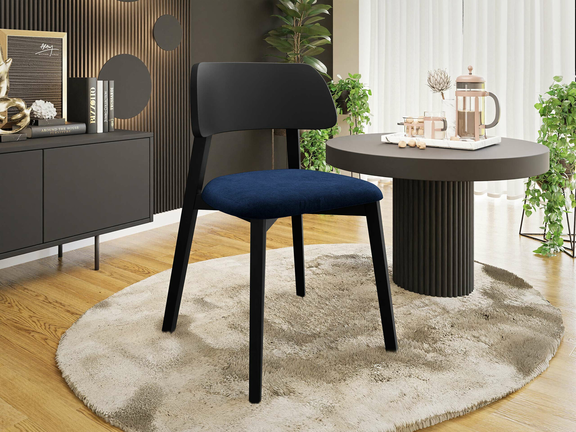 Stolica Jackson 112 (Crno)