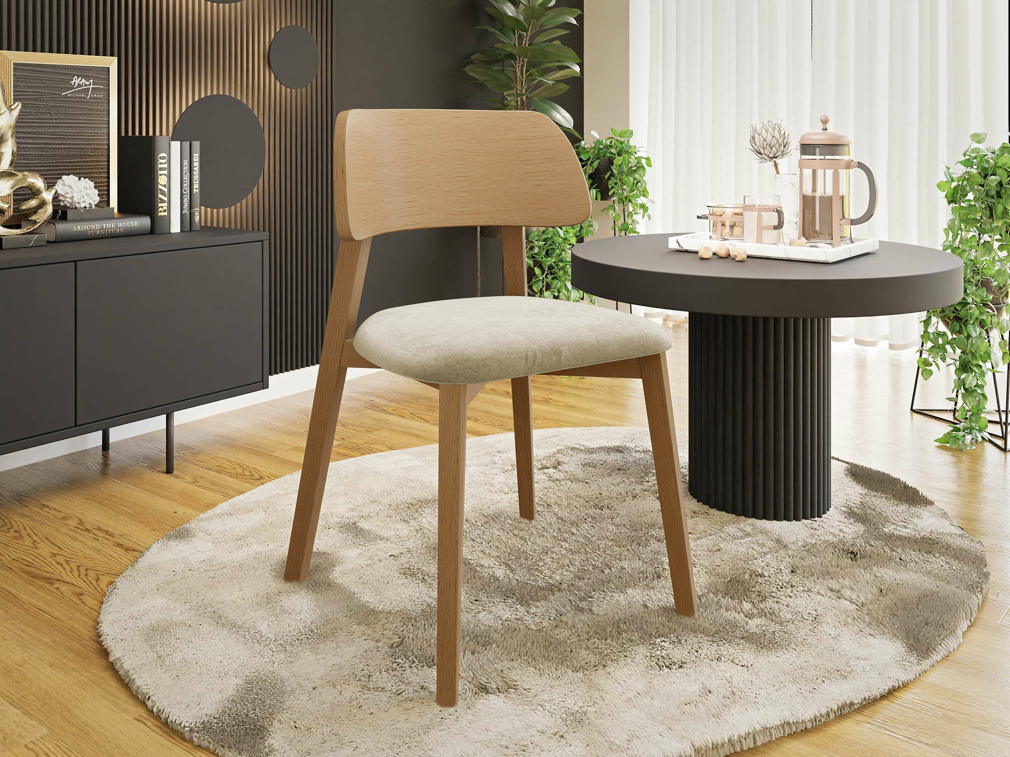 Stolica Jackson 112 (Svetlo drvo)