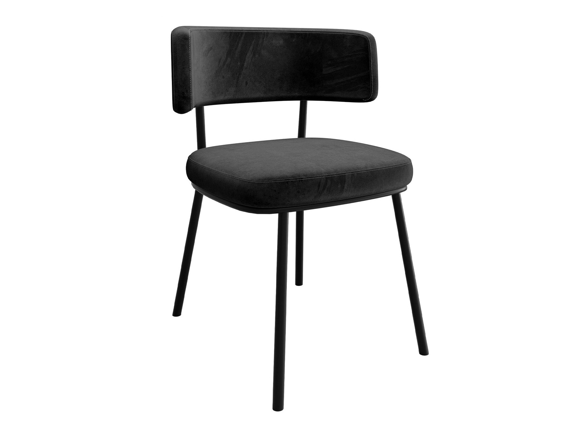 Stolica Jackson 114 (Crno + Magic Velvet 2219)