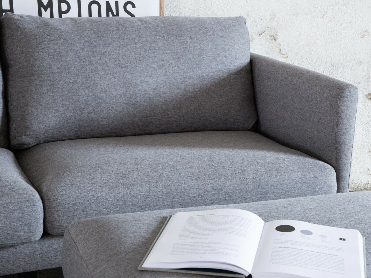 Sofa Fercame 103 (Sivo + Crno)