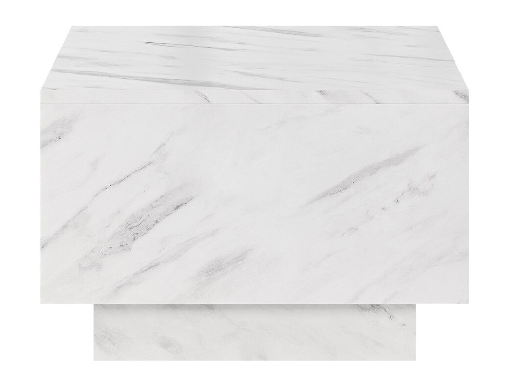 Stočić za kafu Goodyear 133 (Beli mermer)