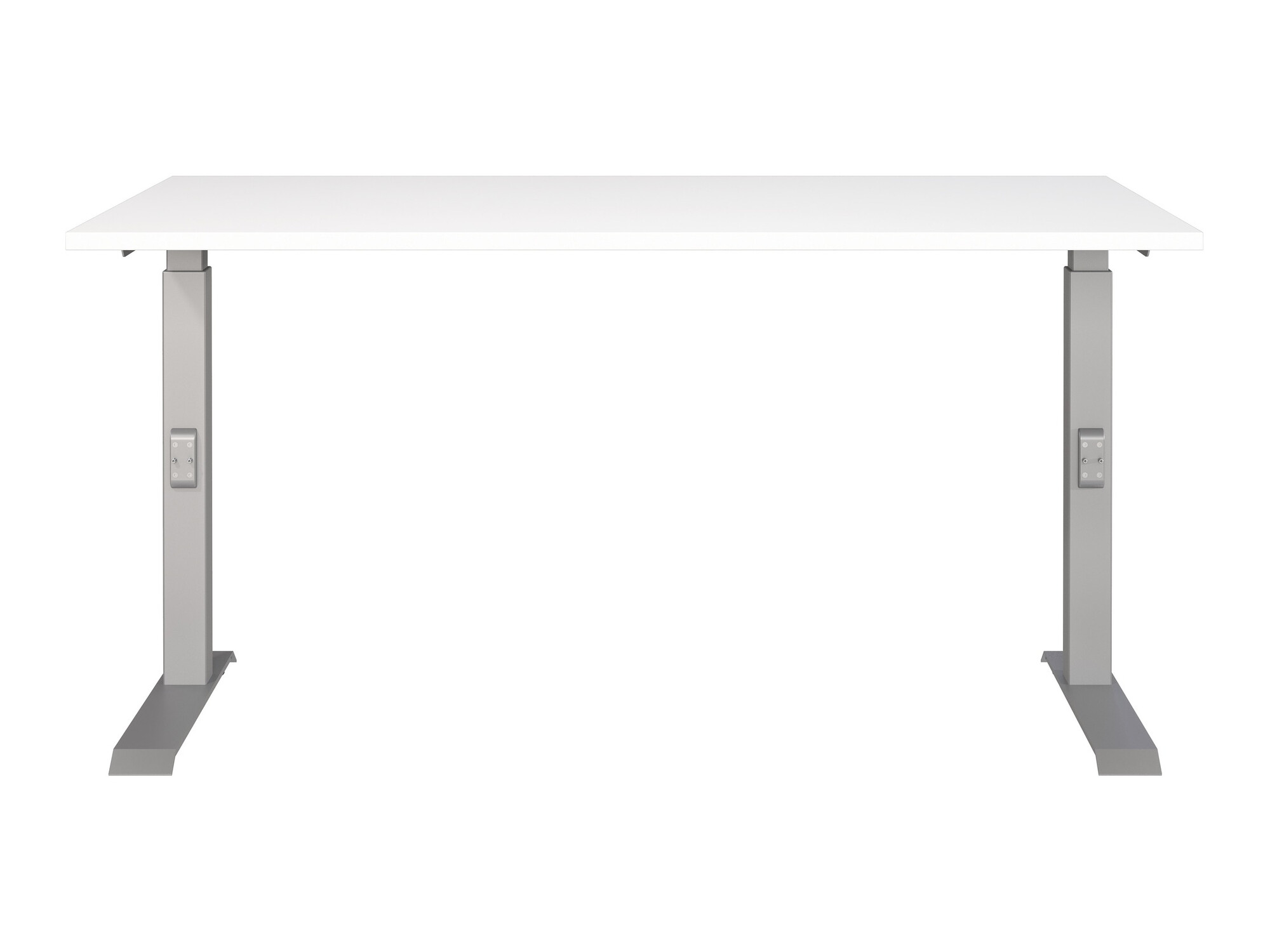 Kancelarijski sto Sacramento 419 (Belo + Srebrna)