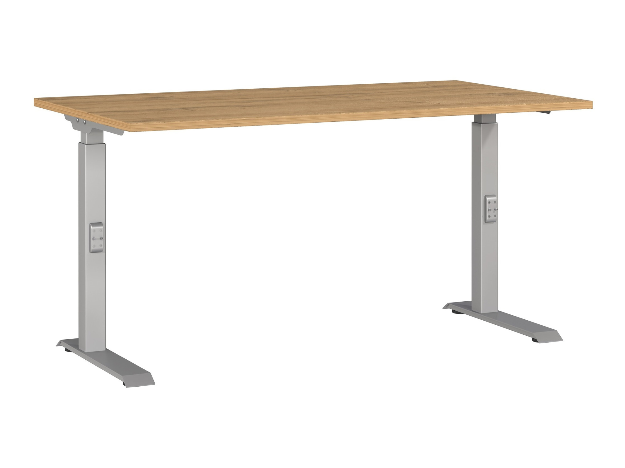 Kancelarijski sto Sacramento 419 (Grandson hrast + Srebrna)