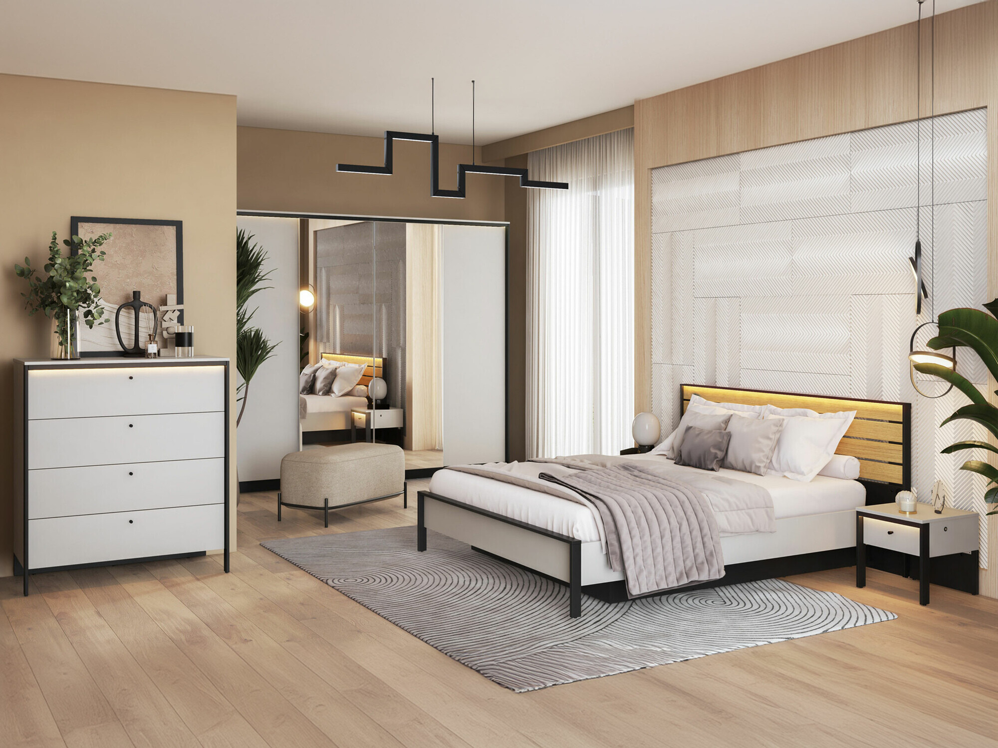 Set spavaća soba Almela 105 (Dostupno)