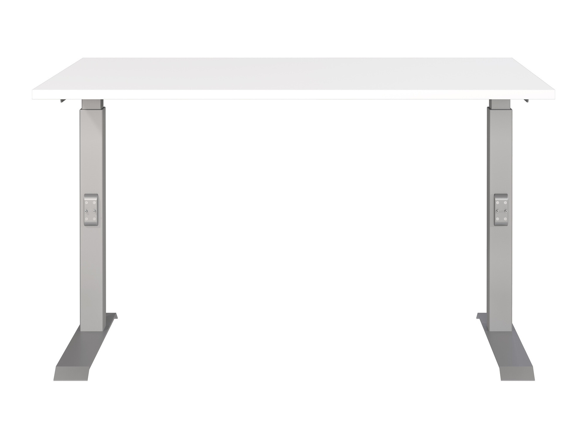 Kancelarijski sto Sacramento 420 (Belo + Srebrna)