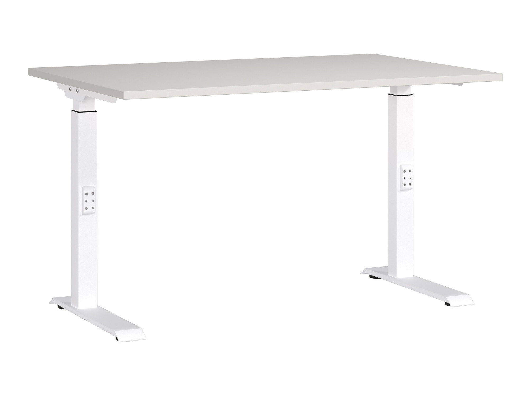 Kancelarijski sto Sacramento 420 (Svetloosiva + Belo)