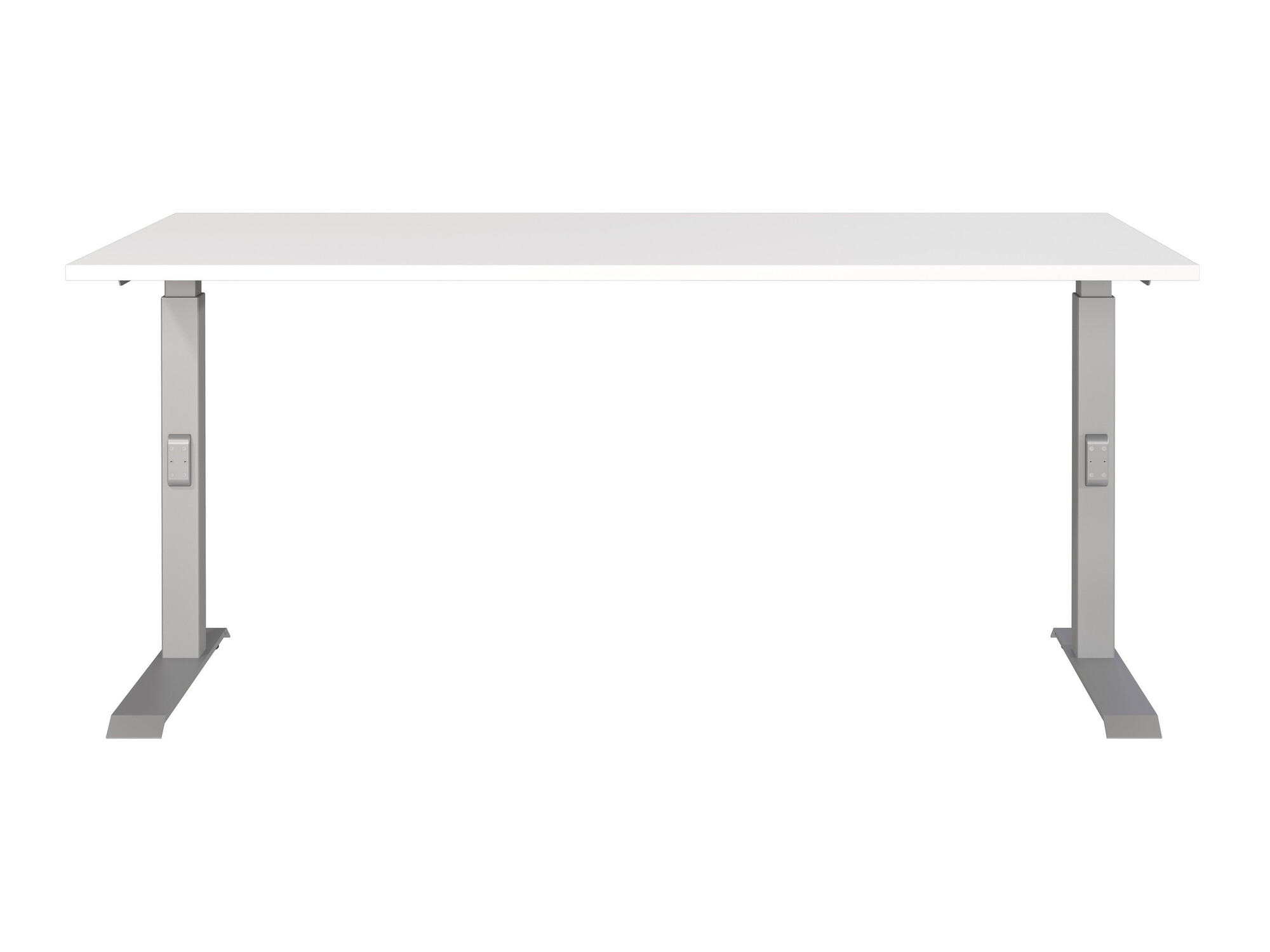 Kancelarijski sto Sacramento 421 (Belo + Srebrna)