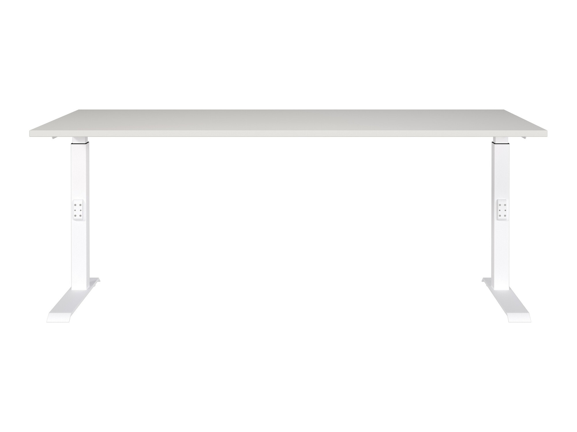 Kancelarijski sto Sacramento 422 (Svetloosiva + Belo)