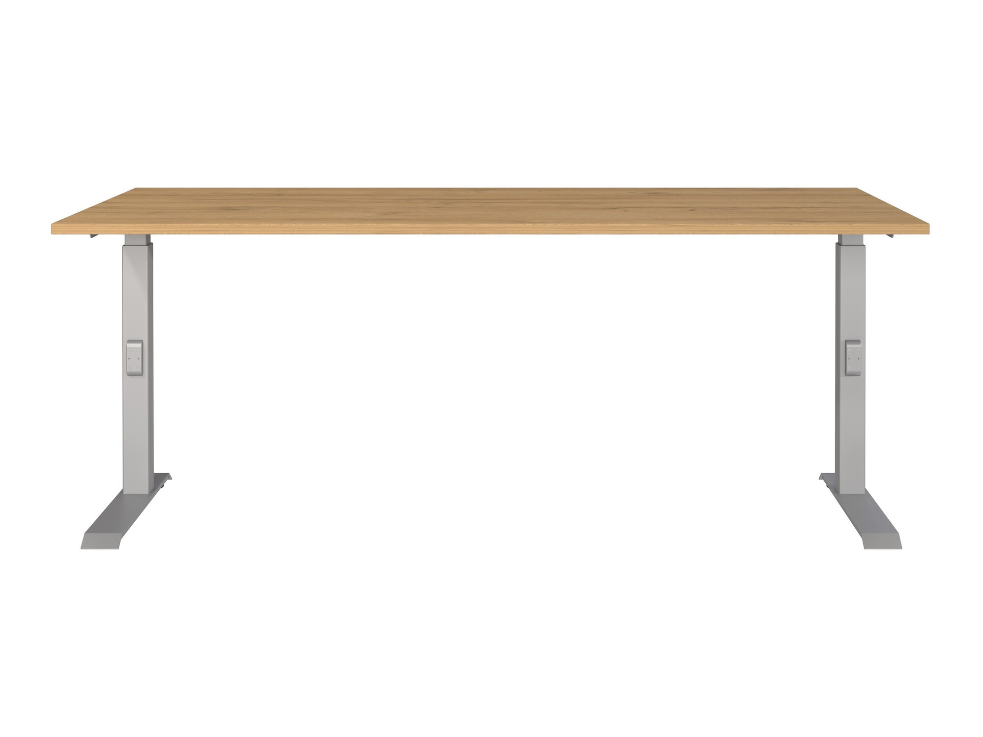 Kancelarijski sto Sacramento 422 (Unuk hrast + Srebrna)