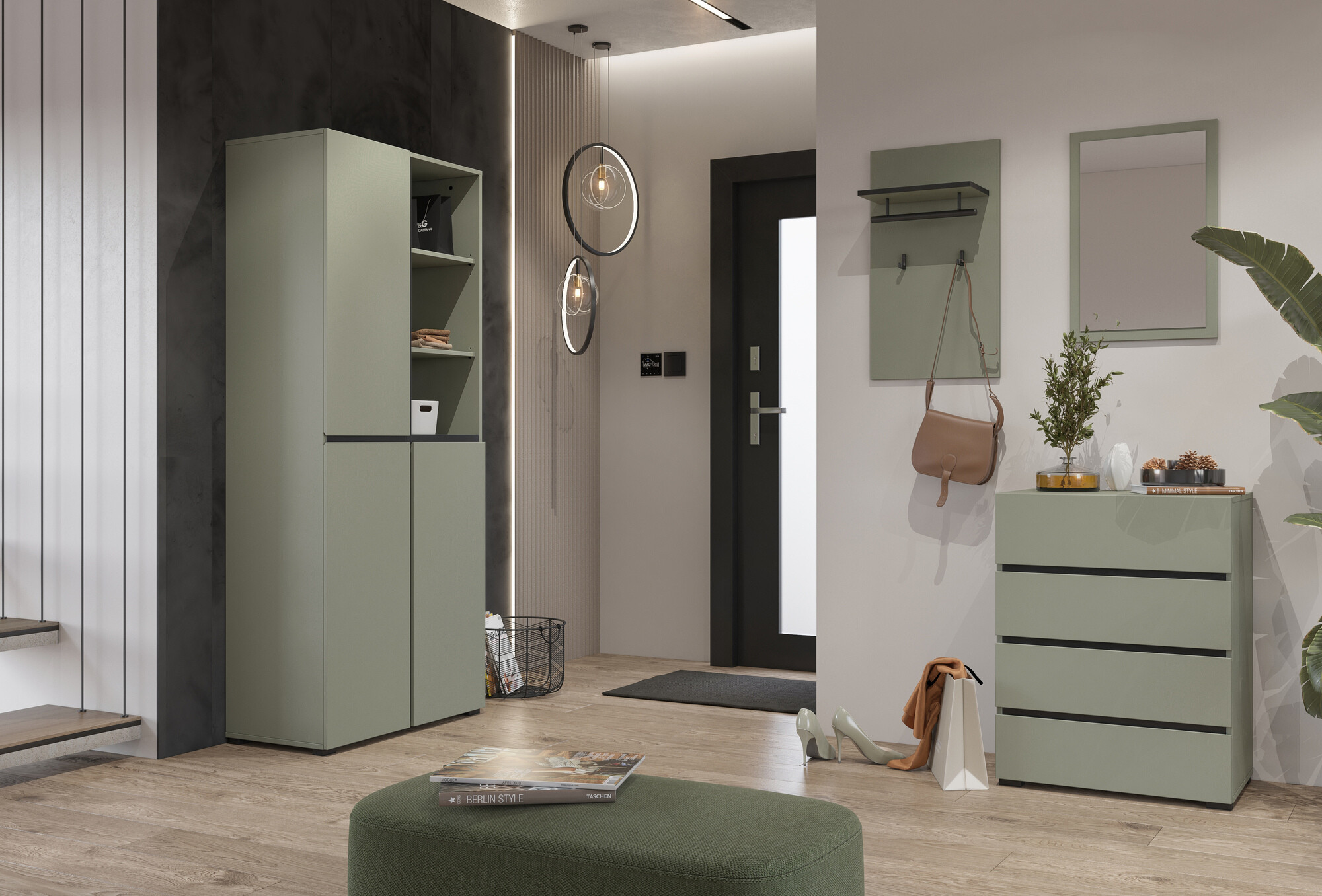 Komoda Alfere 111 (Zelena)