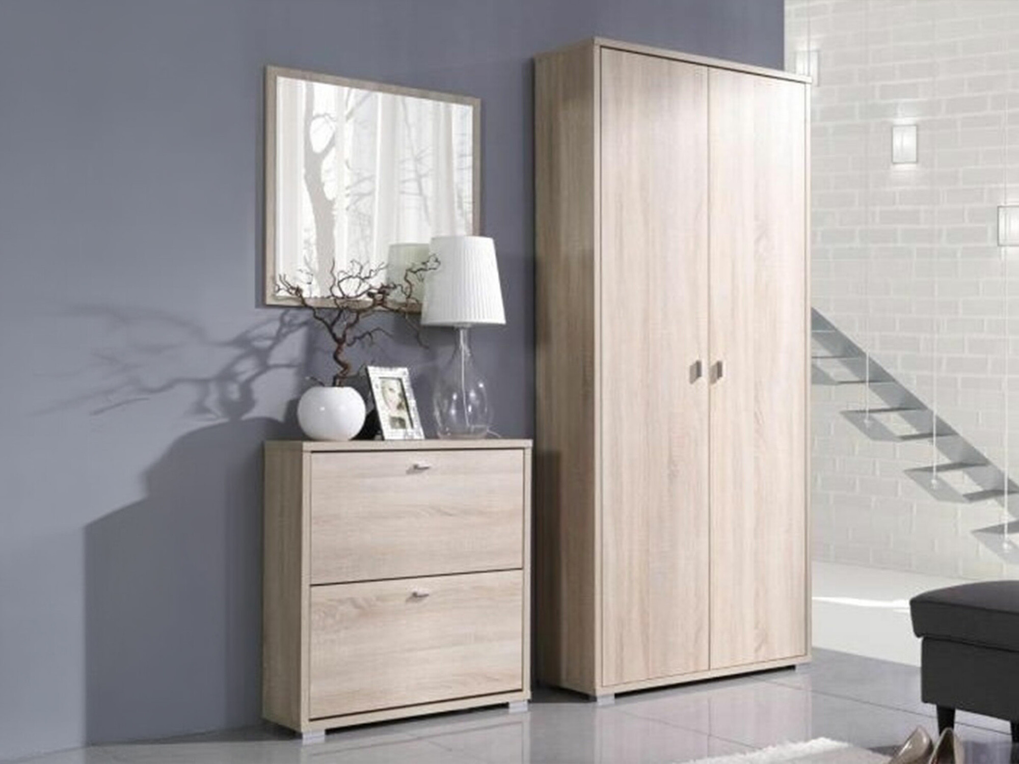 Set za hodnik Fenmora 105 (Sonoma hrast)