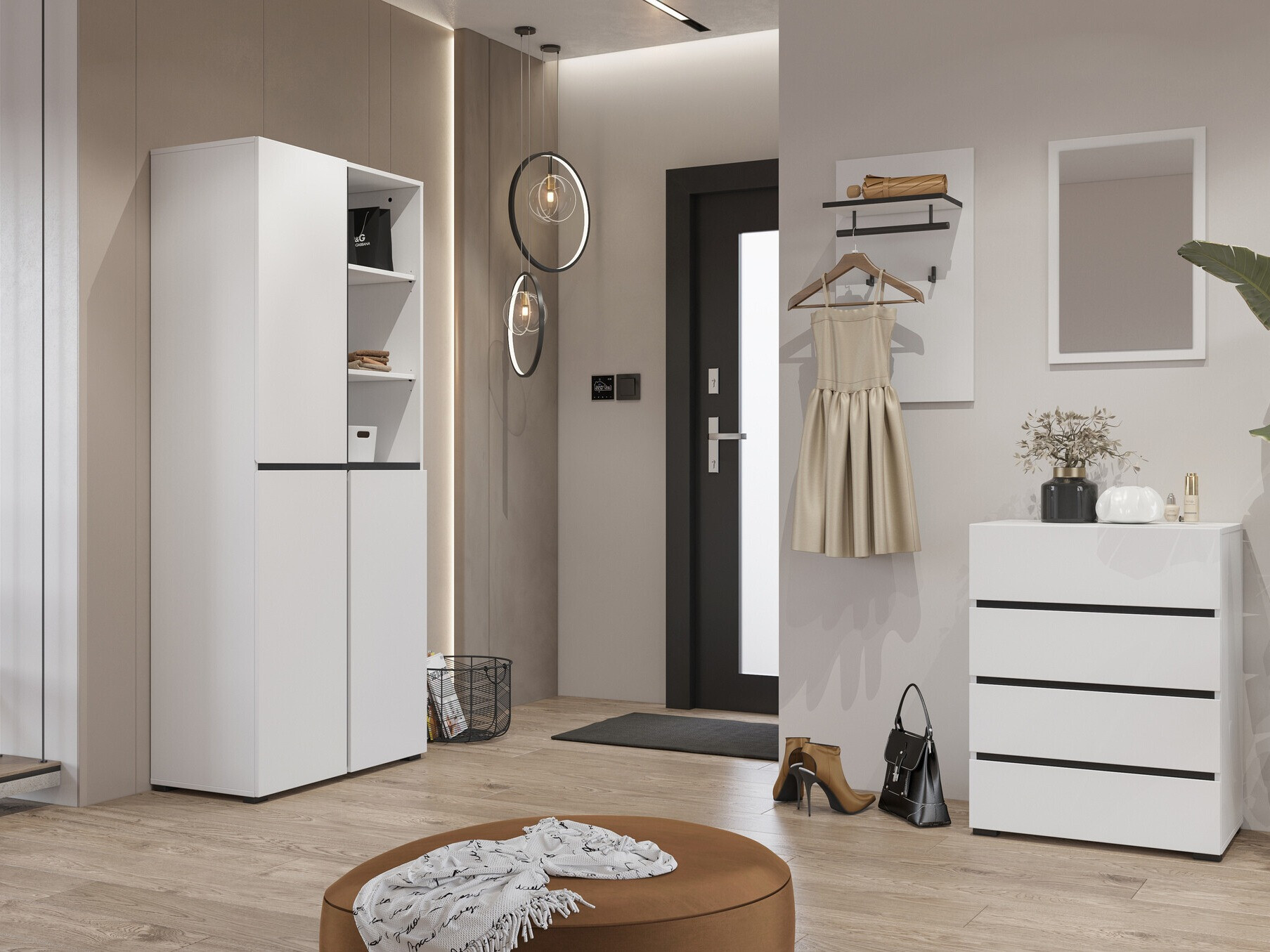 Ogledalo Alfere 115 (Belo)