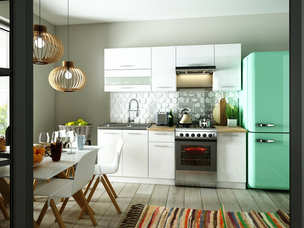 Modularni zidni ormarić Tiffa White 131