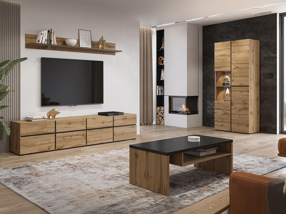 Polica Alfere 110 (Вотан храст)