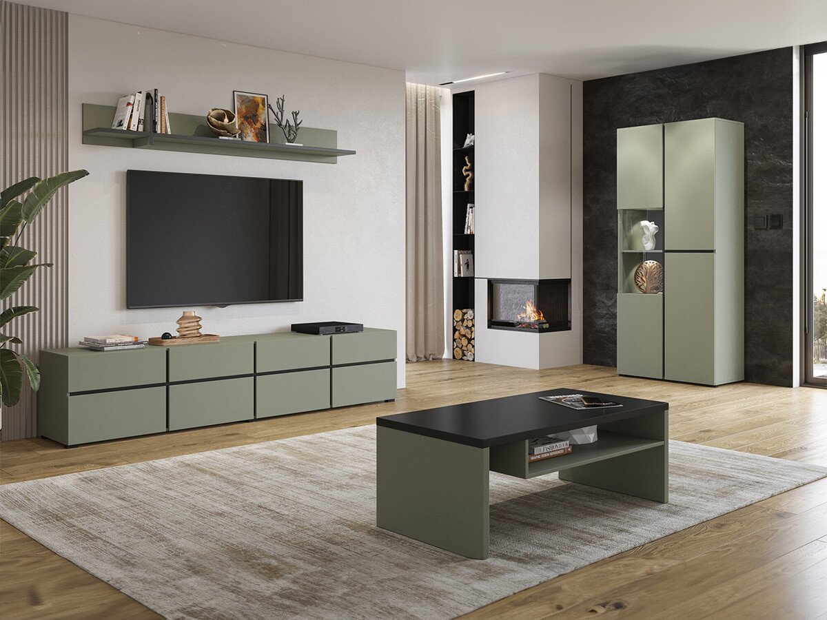 Zidna polica Alfere 109 (Zelena)